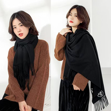 画像をギャラリービューアに読み込む, 商店風-刺繍のカスタマイズマフラー