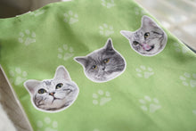 画像をギャラリービューアに読み込む, 両面印刷♪名入れペット写真による作成トートバッグ♪ お散歩バッグ♪おしゃれバッグ