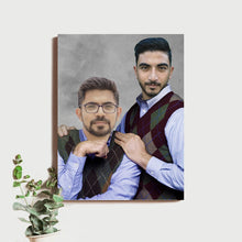 画像をギャラリービューアに読み込む, あなたのペットを世界に1つだけのアート作品に♪ ペット似顔絵フレーム 多人