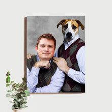 画像をギャラリービューアに読み込む, あなたのペットを世界に1つだけのアート作品に♪ ペット似顔絵フレーム 多人