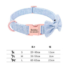 画像をギャラリービューアに読み込む, 犬用首輪リードセット★名入れ おしゃれ 迷子防止 ♪01