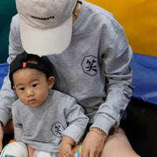 画像をギャラリービューアに読み込む, 商店風長袖Tシャツ-家族みんなでお揃い!商店長袖Tシャツメンズサイズキッズサイズ