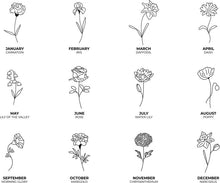 画像をギャラリービューアに読み込む, カスタム刺繍バースフラワーTシャツ