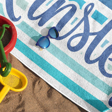 画像をギャラリービューアに読み込む, ★カラフルビーチタオル★ 名入れ 夏アウトドア