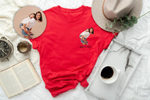 画像をギャラリービューアに読み込む, 家族写真オーダーメイドTシャツ