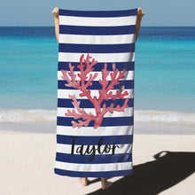 画像をギャラリービューアに読み込む, ★カラフルビーチタオル★ 名入れ 夏アウトドア05