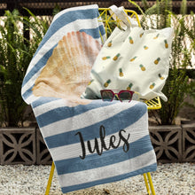 画像をギャラリービューアに読み込む, ★カラフルビーチタオル★ 名入れ 夏アウトドア05