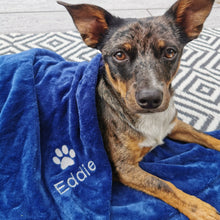 画像をギャラリービューアに読み込む, 刺繍★ペットの名入れ  オリジナルブランケット ♪