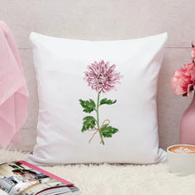 画像をギャラリービューアに読み込む, 名入れ誕生花クッション♪ オーダーメイド★ 【片面印刷】