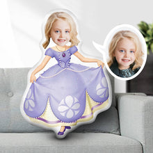 画像をギャラリービューアに読み込む, 写真入れクッション ✨子どものオリジナルクッション【両面印刷】♪ソフィア