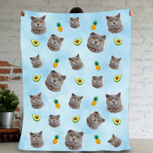 画像をギャラリービューアに読み込む, ★ペットの写真からオーダー  オリジナルブランケット ♪ アクセサリー パターンデザイン