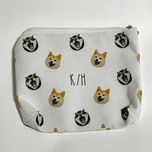 画像をギャラリービューアに読み込む, ペット写真でつくるオリジナルポーチ♪ 可愛い【両面印刷】