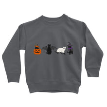画像をギャラリービューアに読み込む, 秋冬大活躍!ハロウィントレーナー ♡パンプキンと黒猫ちゃん