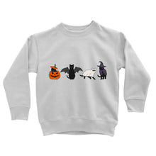 画像をギャラリービューアに読み込む, 秋冬大活躍!ハロウィントレーナー ♡パンプキンと黒猫ちゃん