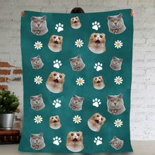 画像をギャラリービューアに読み込む, ★ペットの写真からオーダー  オリジナルブランケット ♪ アクセサリー パターンデザイン
