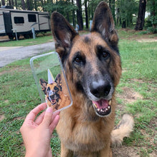 画像をギャラリービューアに読み込む, 【透明】【油絵】 うちの子たちがいるあなたに最適なオリジナルスマホケース 人の顔も可♪ iPhone/Samsung/Xperia/AQUOS/Huawei/Google