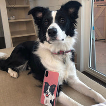 画像をギャラリービューアに読み込む, 【透明】【油絵】 うちの子たちがいるあなたに最適なオリジナルスマホケース 人の顔も可♪ iPhone/Samsung/Xperia/AQUOS/Huawei/Google