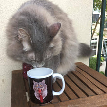 画像をギャラリービューアに読み込む, ペットの似顔絵マグカップ  オーダーメイド