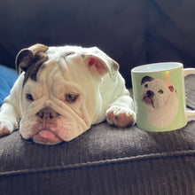 画像をギャラリービューアに読み込む, ペットの似顔絵マグカップ  オーダーメイド