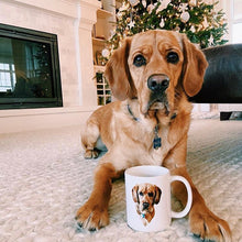 画像をギャラリービューアに読み込む, ペットの似顔絵マグカップ  オーダーメイド