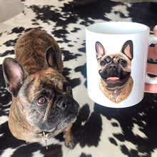 画像をギャラリービューアに読み込む, ペットの似顔絵マグカップ  オーダーメイド