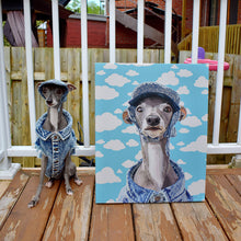 画像をギャラリービューアに読み込む, あなたのペットを世界に1つだけのアート作品に♪ ペット似顔絵イラスト