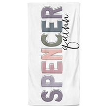 画像をギャラリービューアに読み込む, ★キッズビーチタオル★ 名入れ アウトドア06