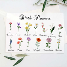 画像をギャラリービューアに読み込む, 名入れ誕生花クッション♪ オーダーメイド★ 【片面印刷】