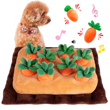 画像をギャラリービューアに読み込む, ★犬おもちゃ★ にんじん畑 人参収穫隊2代 可愛い ストレス解消 犬用噛むおもちゃ知育玩具
