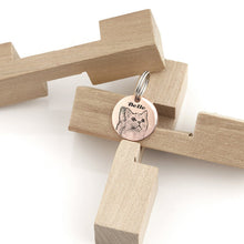 画像をギャラリービューアに読み込む, 両面印刻✨ペットの写真で作る迷子札・ネームタグ 名入れ