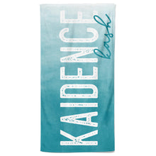 画像をギャラリービューアに読み込む, ★キッズビーチタオル★ 名入れ アウトドア03