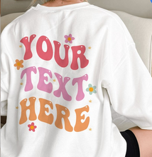 画像をギャラリービューアに読み込む, 秋冬大活躍♡名入りカスタムトレーナー♬