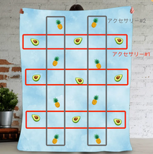 画像をギャラリービューアに読み込む, ★ペットの写真からオーダー  オリジナルブランケット ♪ アクセサリー パターンデザイン