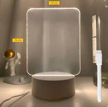 画像をギャラリービューアに読み込む, ♪メモー板で使われるLEDライト♪ホワイトペン付き♪誕生日記念日祝い♡