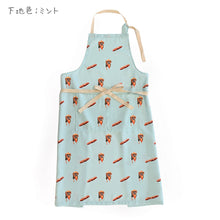 画像をギャラリービューアに読み込む, ペット写真でつくるオリジナルエプロン♪