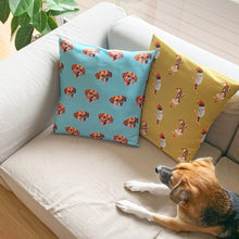 画像をギャラリービューアに読み込む, ペット写真でつくるオリジナルクッション♪ ★ 犬•猫•ウサギ•小動物 【両面印刷】