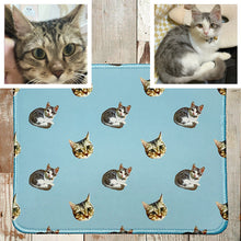 画像をギャラリービューアに読み込む, うちの子★写真で作るオリジナルのマウスパッド