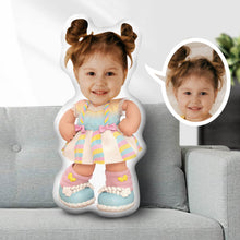 画像をギャラリービューアに読み込む, 写真入れクッション ✨子どものオリジナルクッション【両面印刷】♪ベビーガール