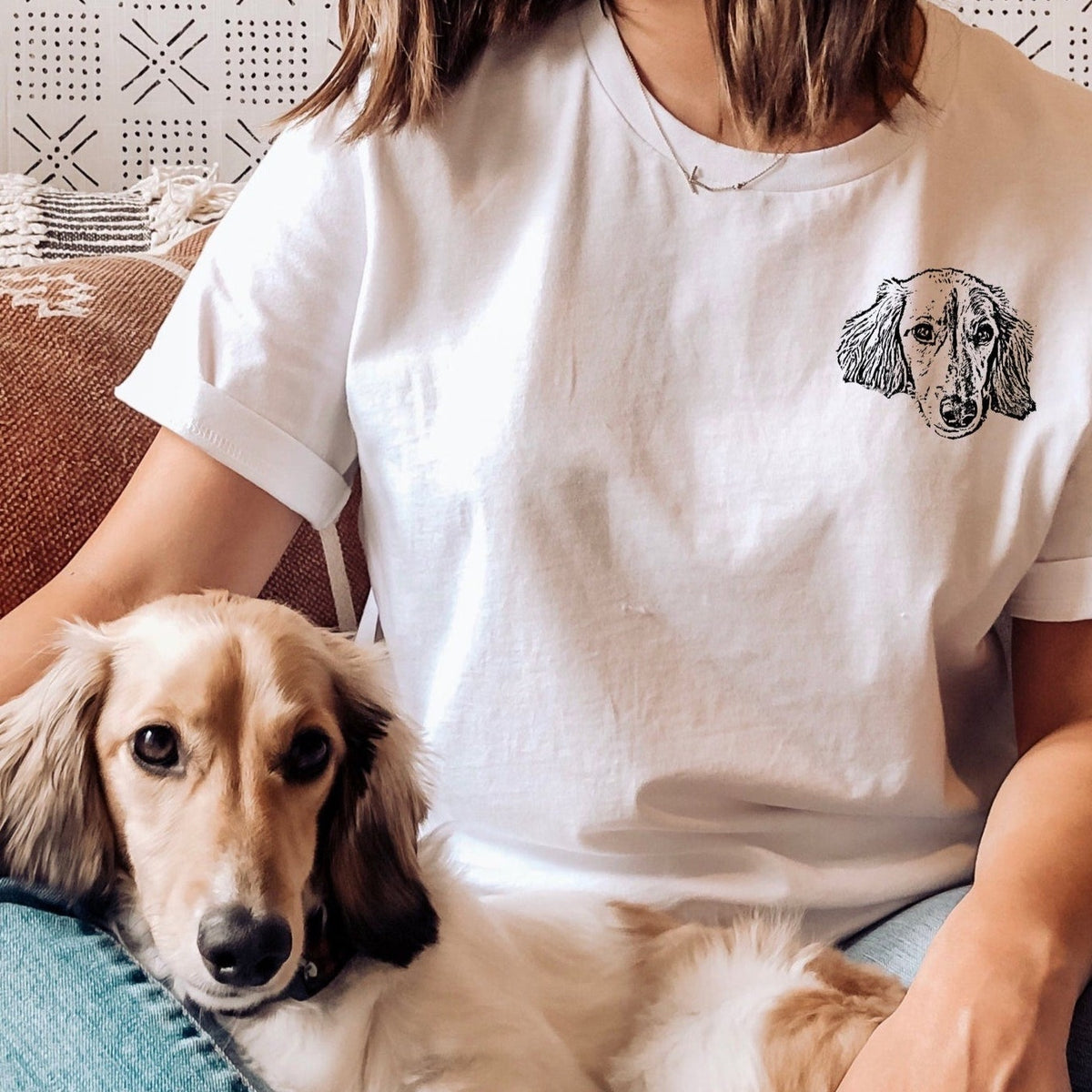 愛犬・愛猫ペット・うちの子の写真オーダーメイドＴシャツ