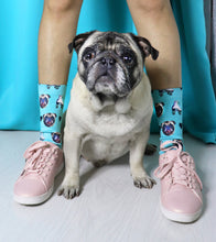 画像をギャラリービューアに読み込む, ★ペットの写真からオーダー  オリジナル靴下 ♪ 多色選択可♪暖かいふわふわ温活03