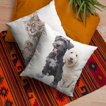 画像をギャラリービューアに読み込む, ペットの似顔絵クッション♪ オーダーメイド★ 犬•猫•ウサギ•小動物 【片面印刷】
