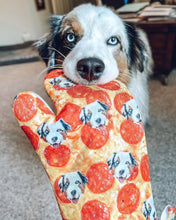 画像をギャラリービューアに読み込む, ★ペットの写真からオーダー★ オーブンミトン 焼け止め手袋 耐熱防水 左右手兼用 キッチン用品