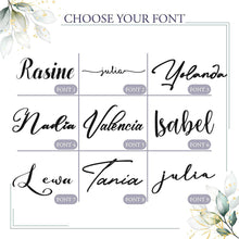 画像をギャラリービューアに読み込む, 名入れ誕生花 アクセサリー収納ボックス♬おしゃれ05