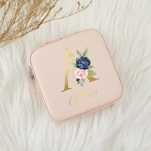 画像をギャラリービューアに読み込む, 名入れ誕生花 アクセサリー収納ボックス♬おしゃれ04
