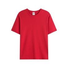 画像をギャラリービューアに読み込む, 190g 綿 無地半袖Tシャツ 卸売（男女兼用）
