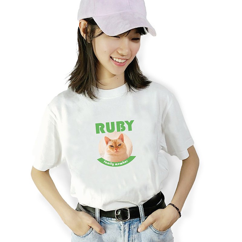 愛犬・愛猫ペット・うちの子の写真オーダーメイドＴシャツ06