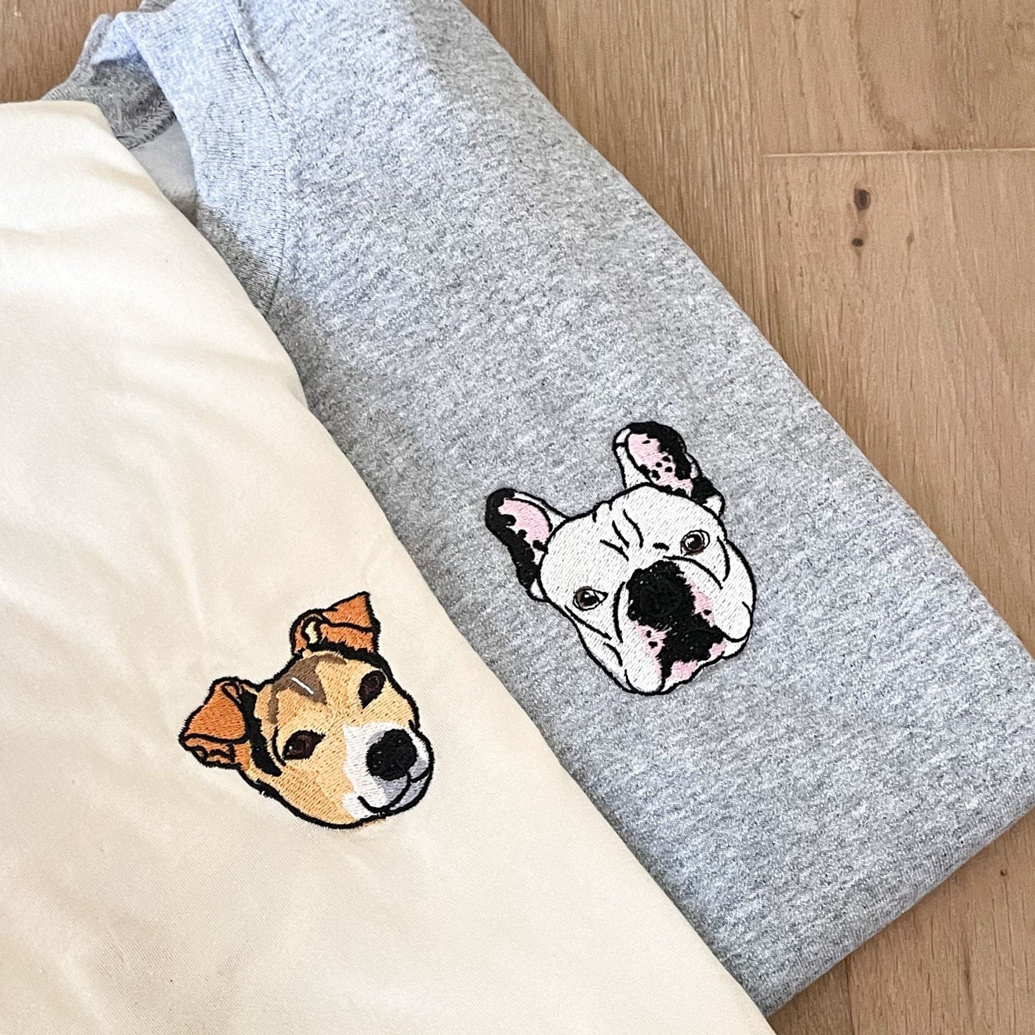 刺繍の愛犬・愛猫ペット・うちの子の写真オーダーメイドＴシャツ – Babe Gift Box